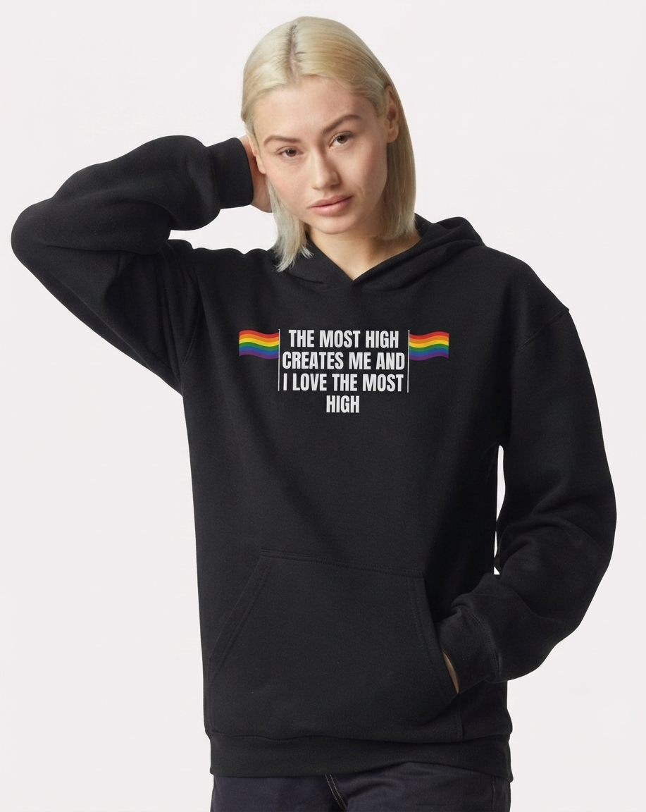 I LOVE THE MOST HIGH Hoodie - Image 6