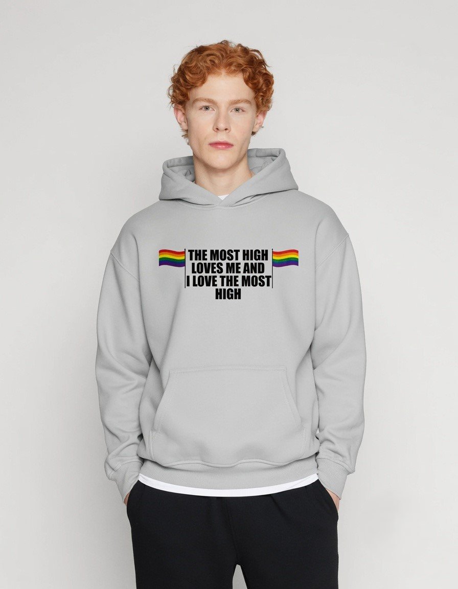 I LOVE THE MOST HIGH Hoodie - Image 5